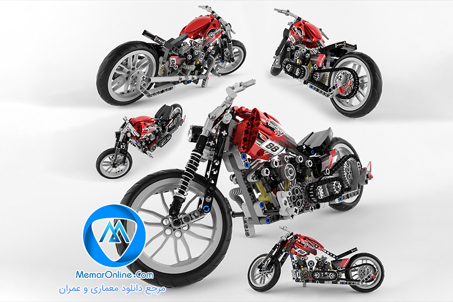 دانلود آبجکت موتور Motorbike_Alternative