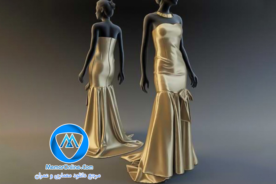 دانلود آبجکت مانکن زن برای تری دی مکس