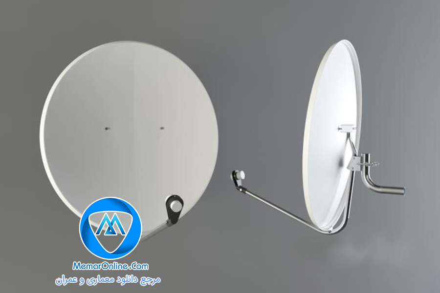 دانلود آبجکت تری دی مکس دیش ماهواره