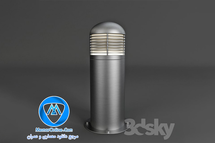 دانلود آبجکت چراغ خیابان حرفه ای برای max