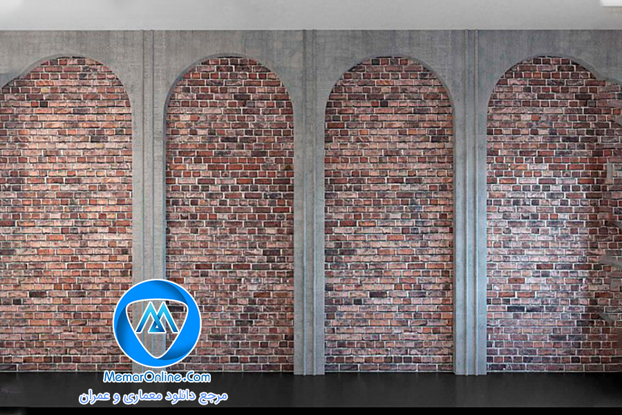 دانلود آبجکت پنل دیوار آجری (wall panel) شیک برای تری دی مکس