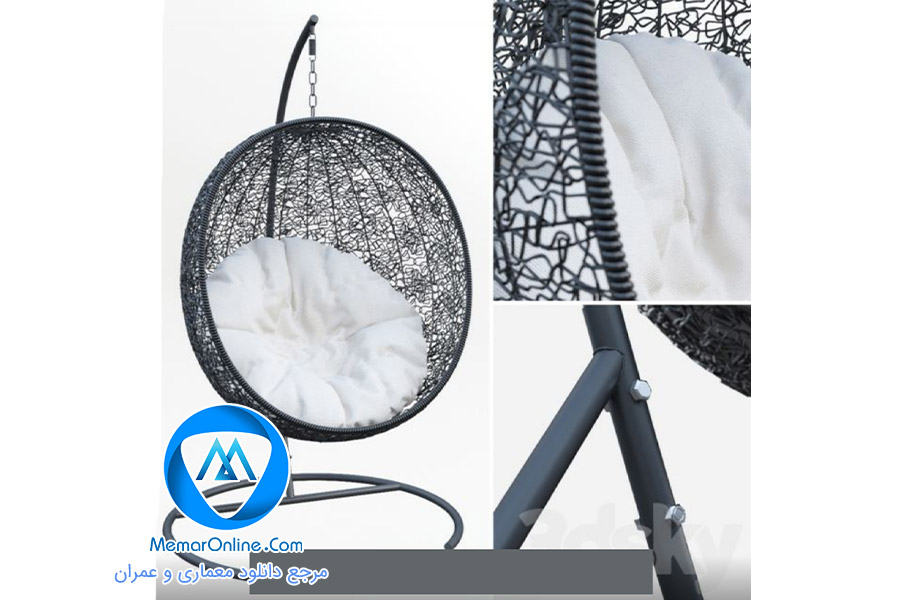 دانلود آبجکت تری دی مکس صندلی تابی مخصوص ویلا دانلود آبجکت تری دی مکس صندلی تابی مخصوص ویلا