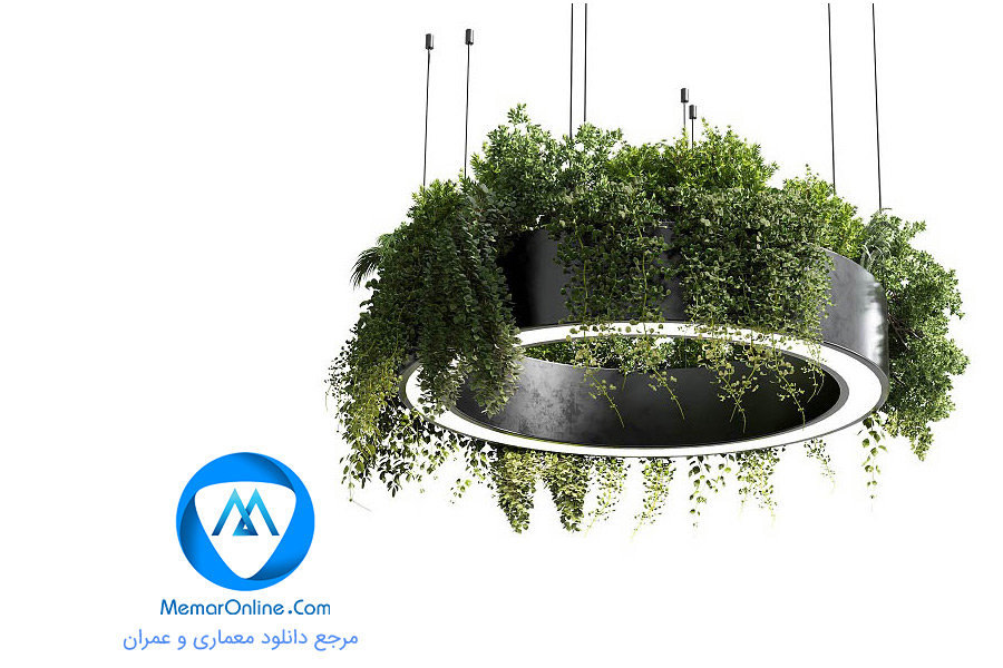 دانلود آبجکت چراغ آویز مدرن برای دیزاین کافه 3dmax