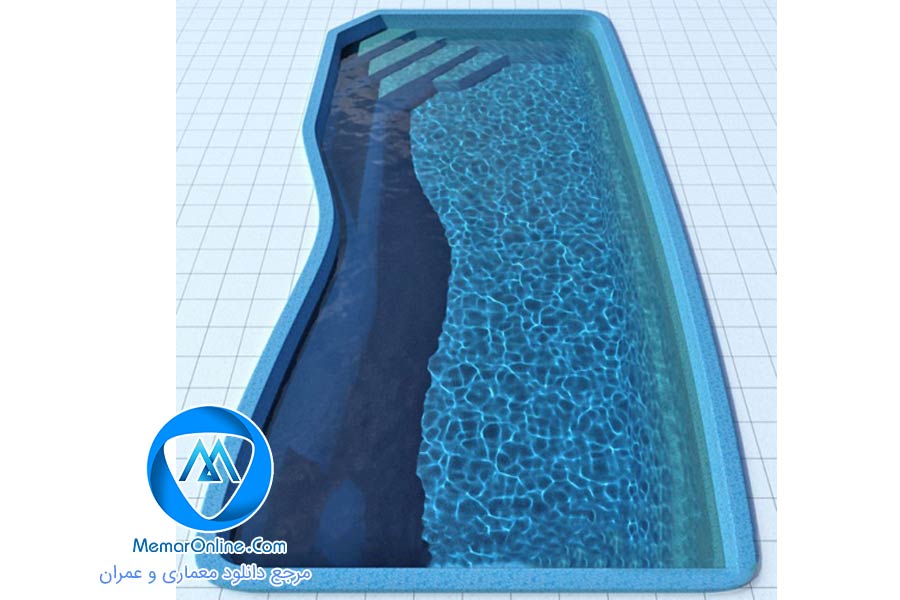 دانلود آبجکت سه بعدی استخر پیش ساخته برای تری دی مکس