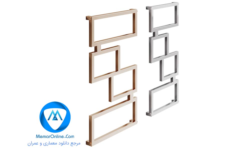 دانلود آبجکت شوفاژ دکوراتیو مدرن برای تری دی مکس