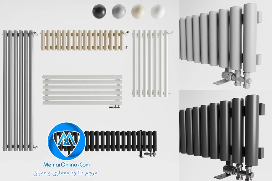 دانلود آبجکت شوفاژ کلاسیک برای تری دی مکس