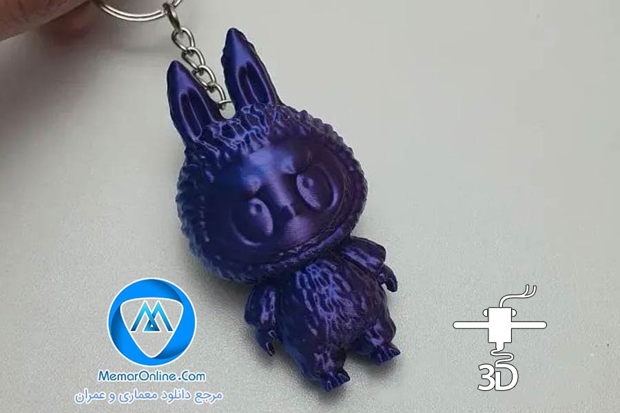 دانلود مدل سه بعدی stl لبوبو برای پرینت سه بعدی