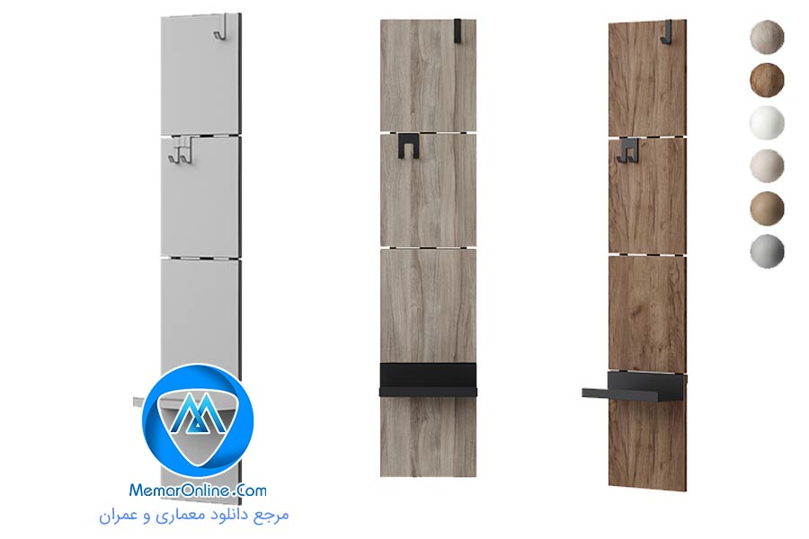 دانلود آبجکت هنگر کیف و لباس برای تری دی مکس