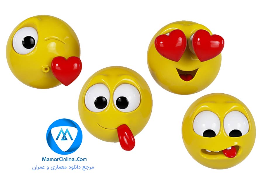دانلود آبجکت تری دی مکس ایموجی