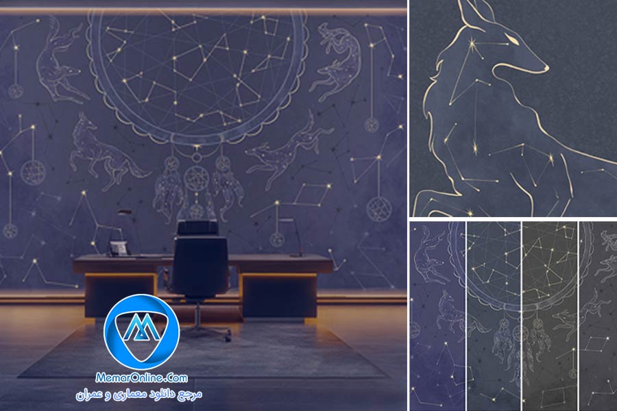 دانلود والیپیپر سه بعدی برای تری دی مکس مدل Borzoi Dogs