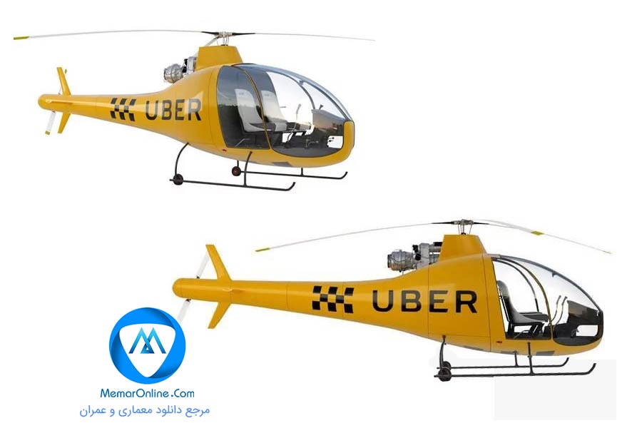 دانلود آبجکت تری دی مکس هلیکوپتر