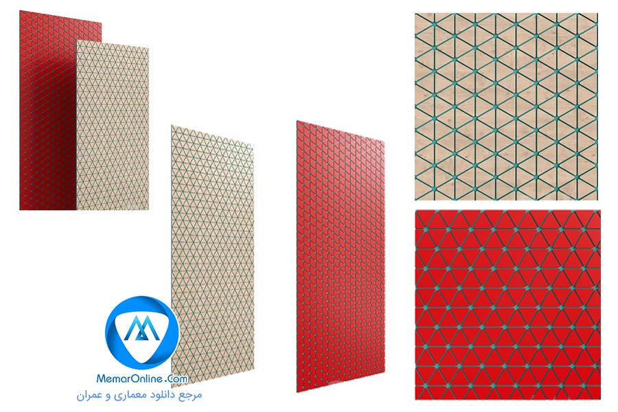 دانلود آبجکت تری دی پنل برای دیزاین داخلی خانه و اداری 3dmax