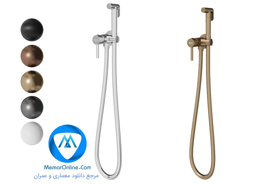 دانلود آبجکت دوش و شیر مخلوط حمام برای تری دی مکس