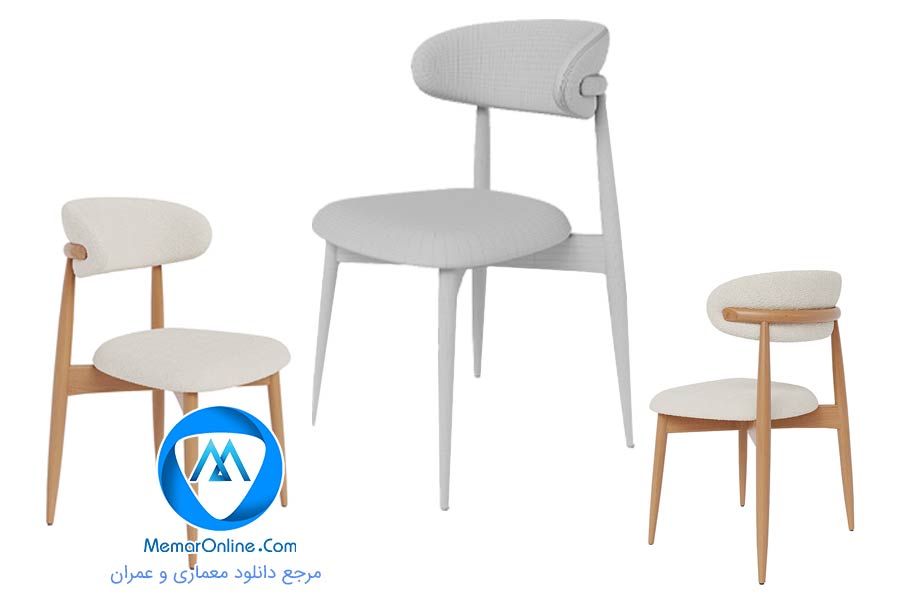 دانلود آبجکت صندلی مدرن برای تری دی مکس