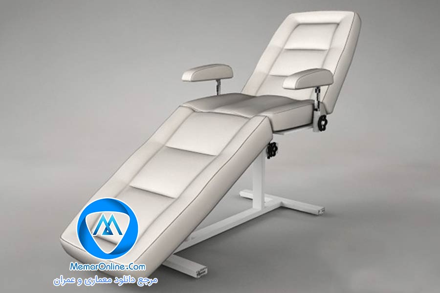 دانلود آبجکت صندلی مخصوص سالن زیبایی زنانه برای 3dmax
