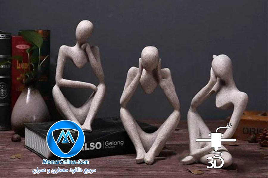 دانلود دکوری مفهومی سه بعدی stl آماده به چاپ سه بعدی