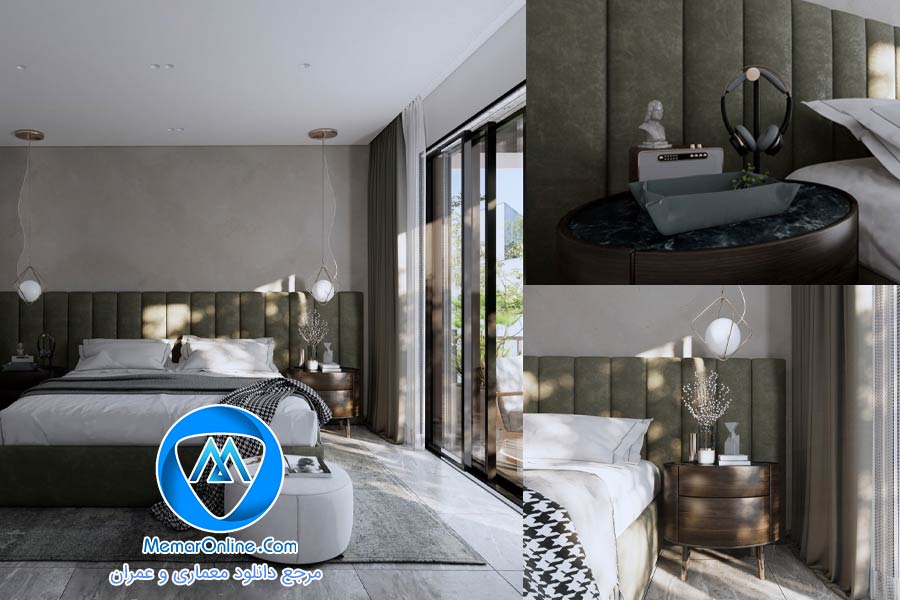 دانلود صحنه آماده اسکچاپ اتاق خواب