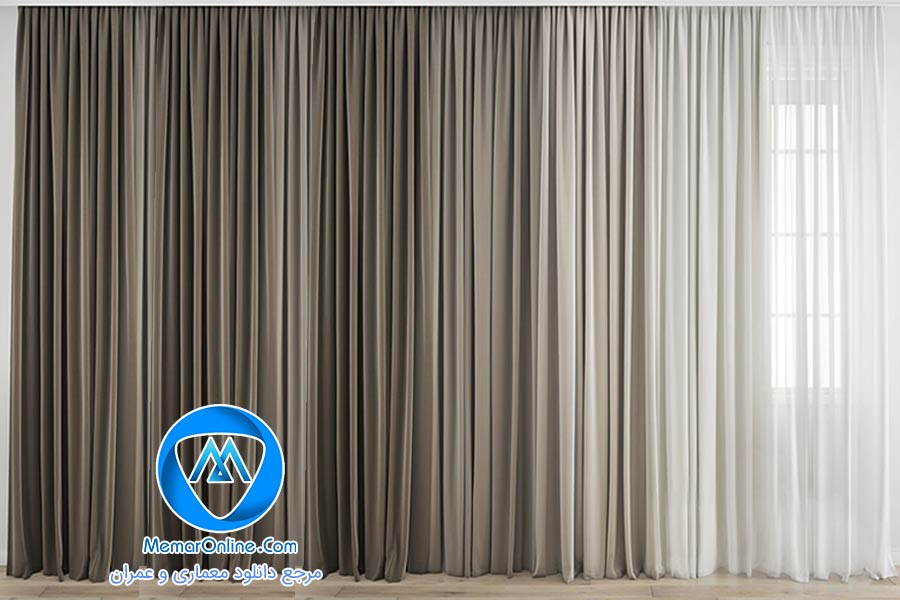 دانلود آبجکت تری دی مکس پرده مدرن ساده