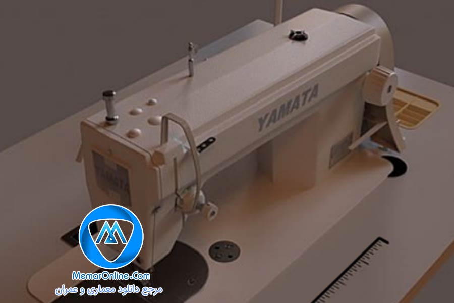 دانلود آبجکت چرخ خیاطی برای تری دی مکس