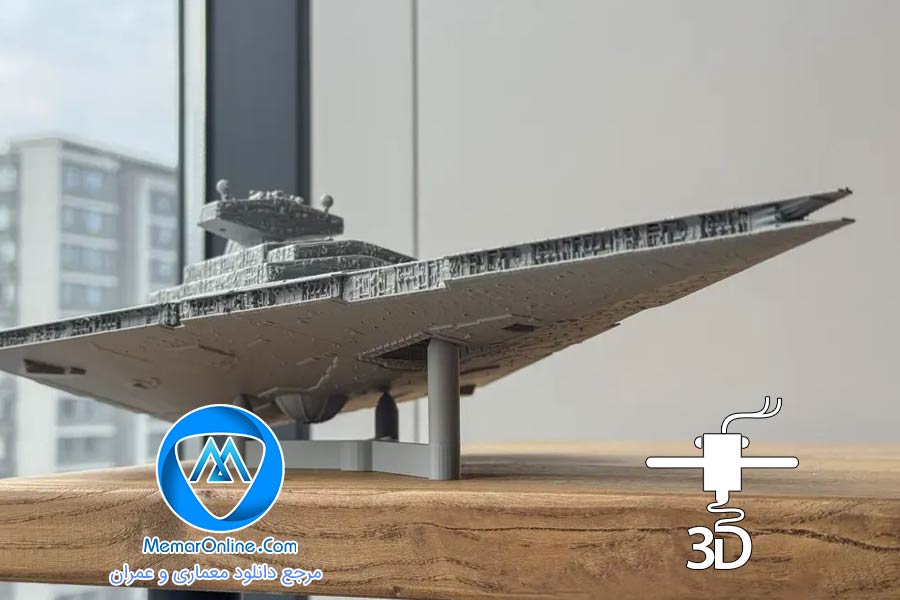 دانلود مدل سه بعدی آماده به چاپ پرینتر ناو جنگی