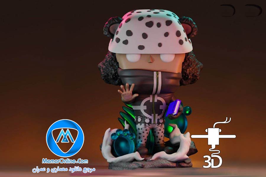 دانلود فیگور فنکو کوما stl مدلسازی شده برای چاپ سه بعدی