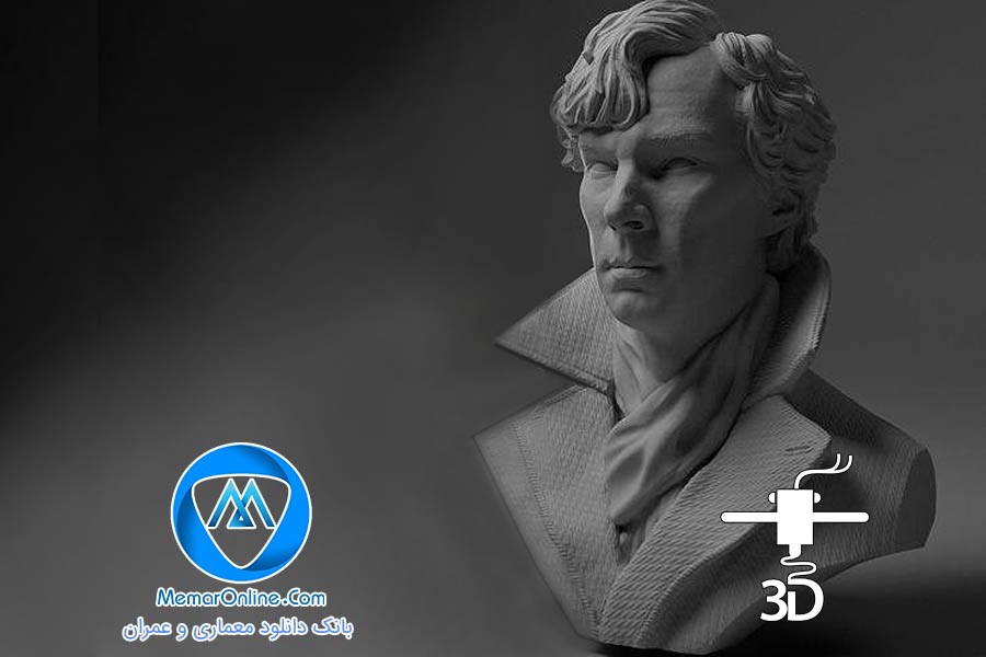 دانلود فایل تریدی مدل سازی شده stl Benedict Cumberbatch آماده برای چاپ پرینتر سه بعدی