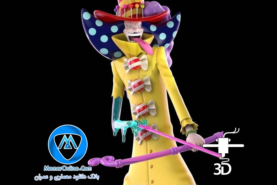 دانلود مدل سه بعدی stl فیگور Charlotte_Perospero آماده برای چاپ تری دی