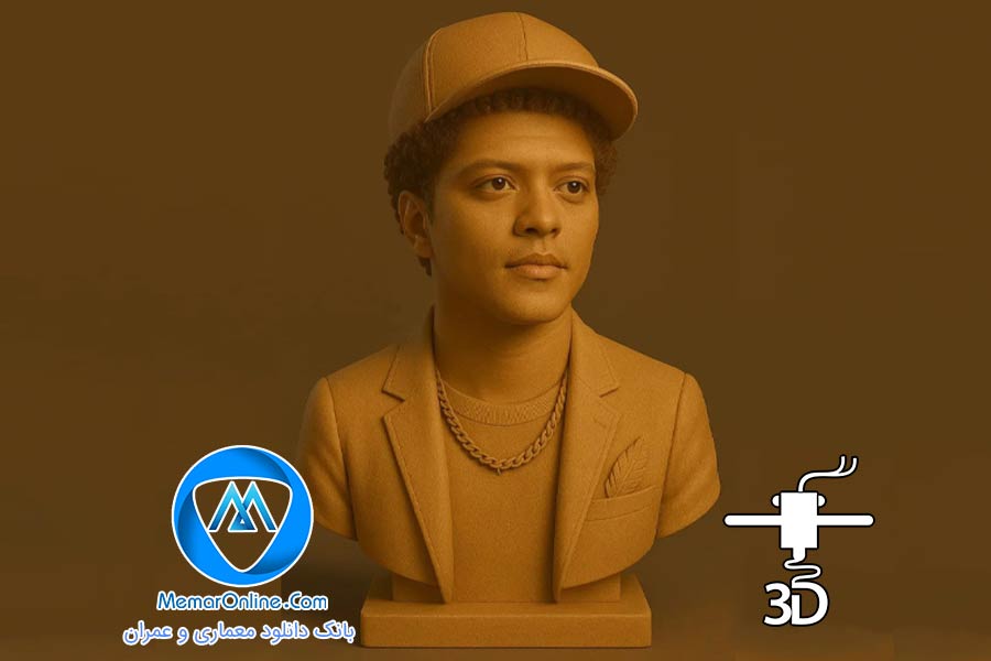 دانلود فایل stl برنومارس آماده برای چاپ سه بعدی