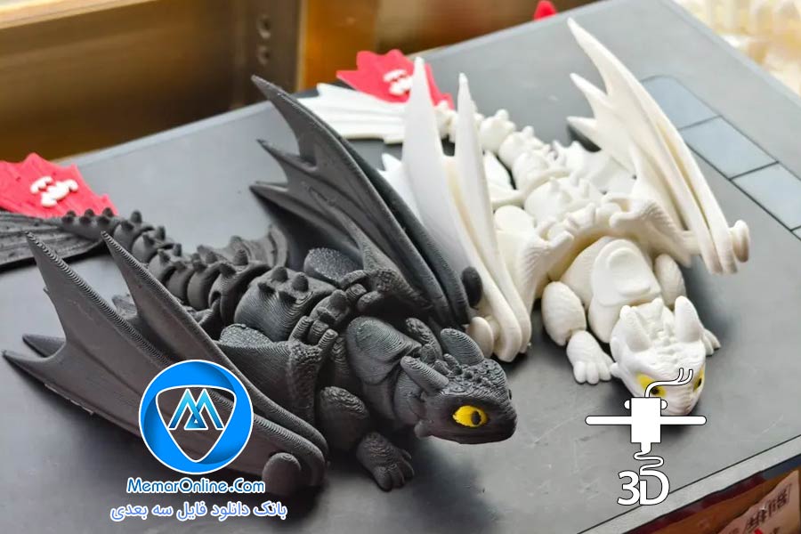 دانلود فیگور مدلسازی شده stl اژدها سواران آماده برای پرینتر 3d