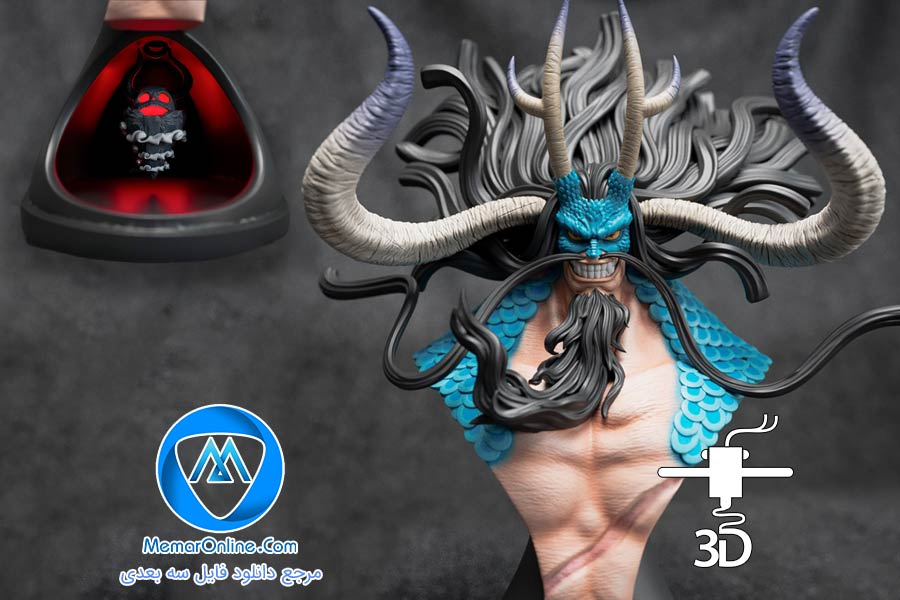 دانلود فایل stl devill mask آماده برای پرینت سه بعدی