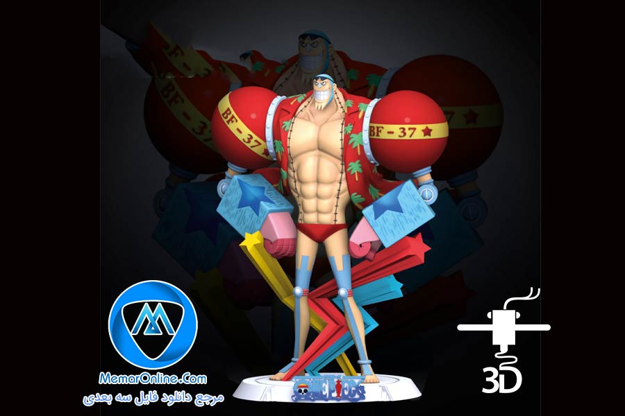 دانلود فیگور stl مدل سازی شده سه بعدی پهلوان باد آماده ی چاپ 3d با 2 سایز