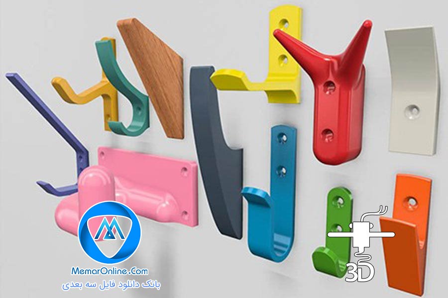 دانلود انواع مدل آویز لباس سه بعدی stl برای چاپ سه بعدی
