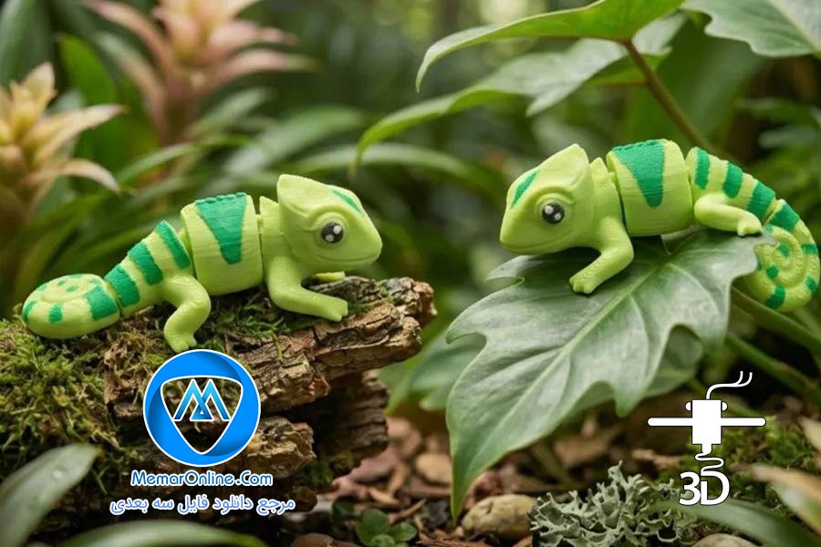 دانلود فیگور آفتاپ پرست 3MF آماده پرینت سه بعدی