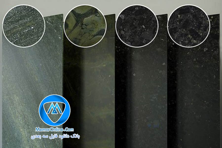 دانلود انواع مدل متریال سنگ برای تری دی مکس