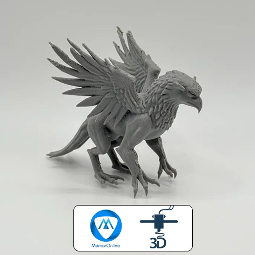 مدل آماده چاپ سه بعدی عقاب griffin