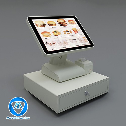دانلود آبجکت Cashier POS model سه بعدی برای تری دی مکس