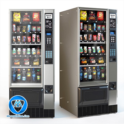 دانلود آبجکت دستگاه فروش اتوماتیک نوشیدنی 3dmax
