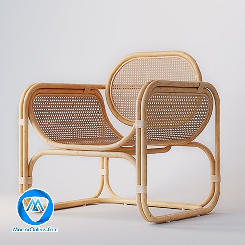 دانلود آبجکت صندلی چوبی مدرن 3dsmax