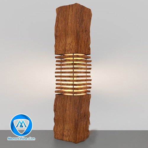 دانلود چراغ فانتزی چوبی برای دیزاین خانه مدرن 3dmax