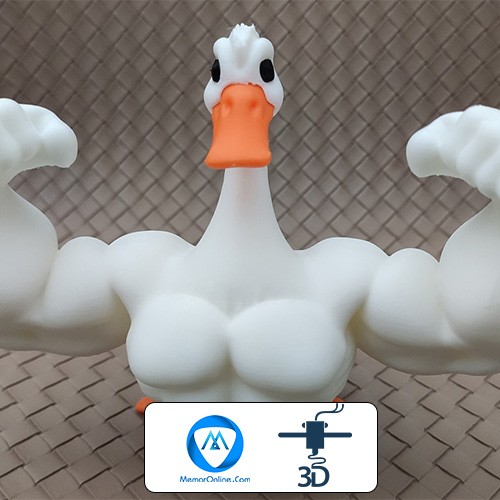 دانلود رایگان مدل سه بعدی فیگور اردک قهرمان برای چاپ 3d