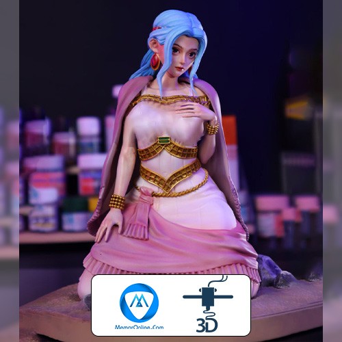 دانلود مدل سه بعدی STL فیگور Nefertari Vivi برای چاپ سه بعدی