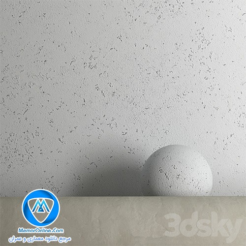 دانلود پوشش دکوراتیو MKA Paint بر پایه میکروسمنت برای تری دی مکس