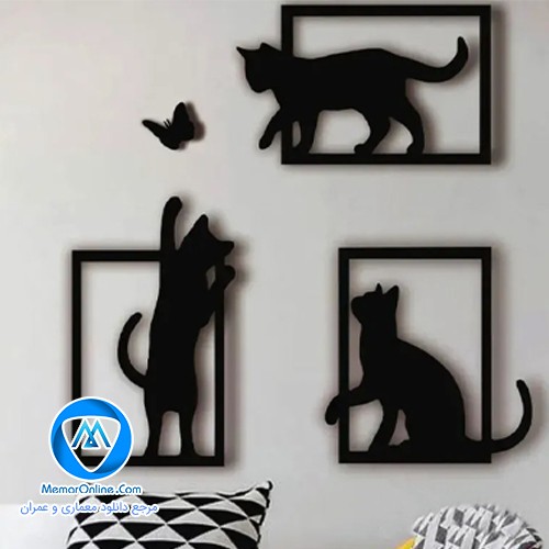 دانلود مدل stl قاب گربه برای چاپ با پرینتر سه بعدی