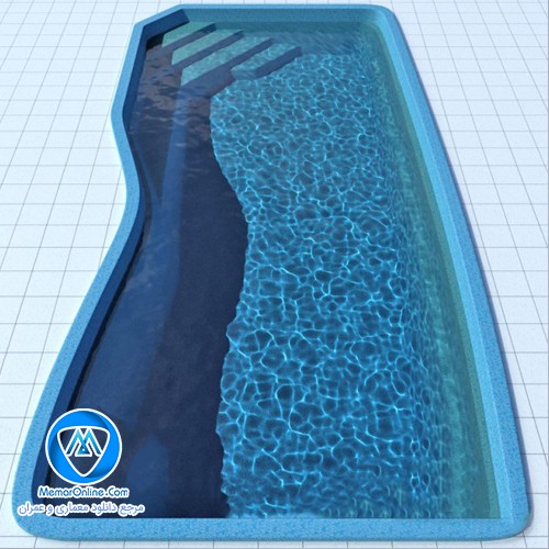 دانلود آبجکت سه بعدی استخر پیش ساخته برای تری دی مکس