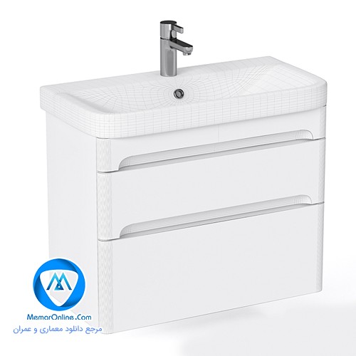 دانلود آبجکت روشویی دستشویی برای تری دی مکس