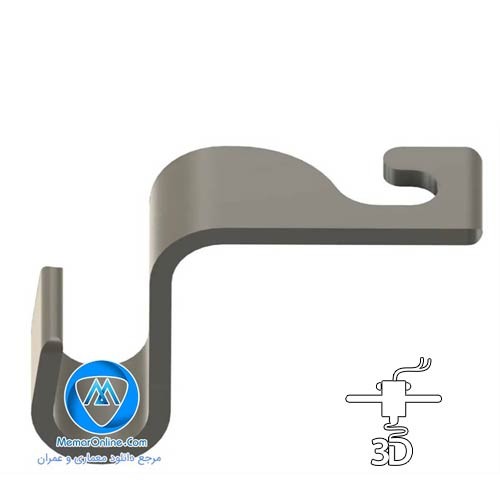 دانلود رایگان مدل سه بعدی stl برای جالباسی پشت صندلی