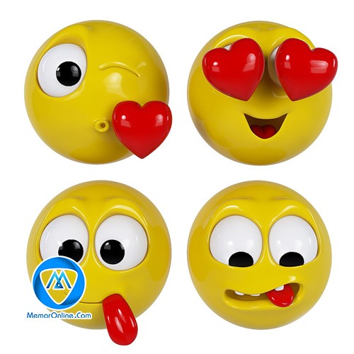 دانلود آبجکت تری دی مکس ایموجی