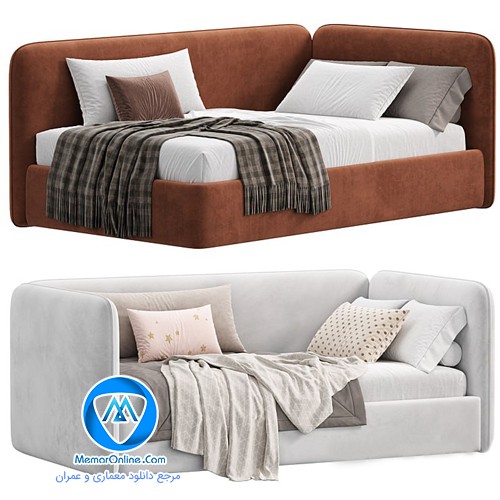 دانلود رایگان آبجکت مبل راحتی مدرن برای پروژه تری دی مکس