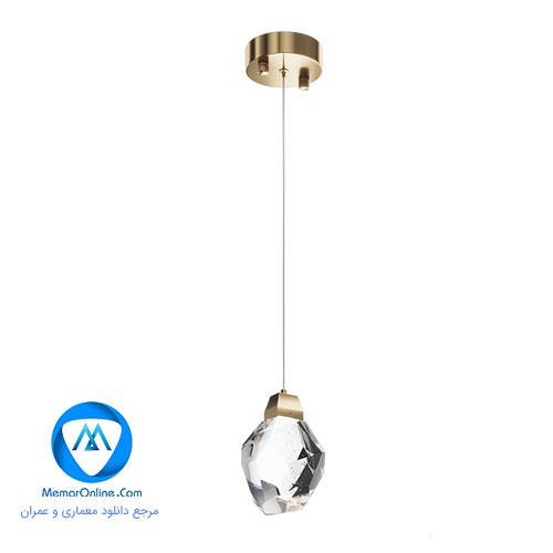 دانلود آبجکت لامپ سقفی مدرن برای خانه