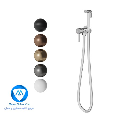 دانلود آبجکت دوش و شیر مخلوط حمام برای تری دی مکس